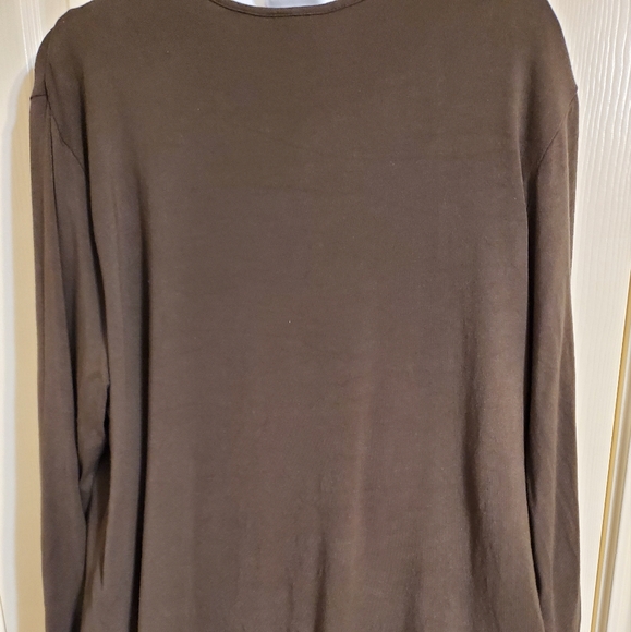 Chicos brown tshirt top - Picture 3 of 7